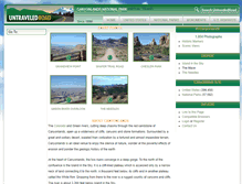 Tablet Screenshot of canyonlands.untraveledroad.com