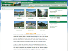Tablet Screenshot of lassen-park.untraveledroad.com