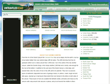 Tablet Screenshot of grand-canyon.untraveledroad.com